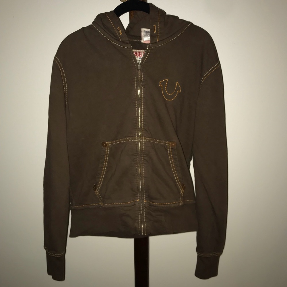 True Religion Big T sweat shirt size Medium